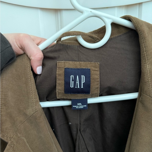 GAP Dark Brown Corduroy Jacket - Picture 2 of 5